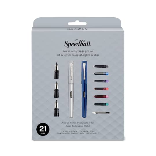Speedball® Deluxe Calligraphy Foutain Pen Set